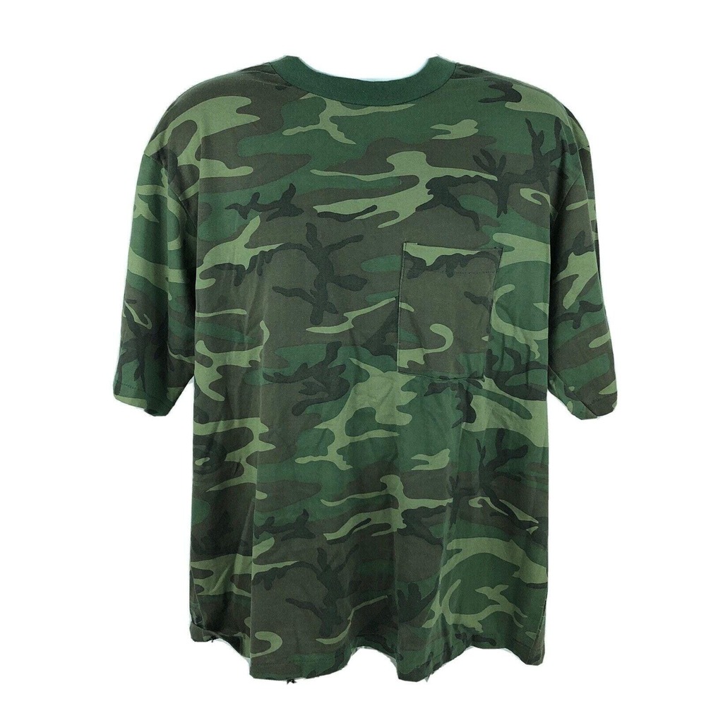 Liberty Vintage 90s Camouflage T-Shirt Men's‎ 2XL Single Stitch Made In USA